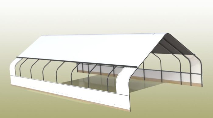 Greenhouse natural ventilation