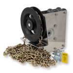 Gear Chain Wheel Crank 15:1 For Sidewall Curtains