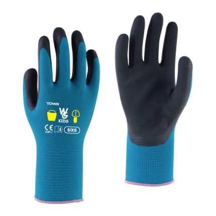 Towa WithGarden Kids Gloves - Aqua Blue, X-Small