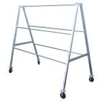 Hanging Basket Display Rack with Wheels