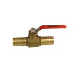 Brass Barb Ball Valves, Barbed Insert