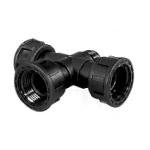 Valve Manifold Swivel Fitting - 1" x 3/4" Swivel Street Cross, FPT x FPT x FPT x MPT pack of 5